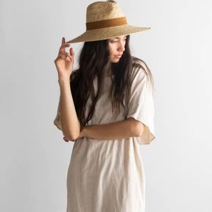 Gigi Pip Isla Straw Fedora